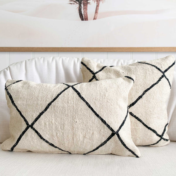 Beni Ourain Flat Weave Cushion 40x60cm